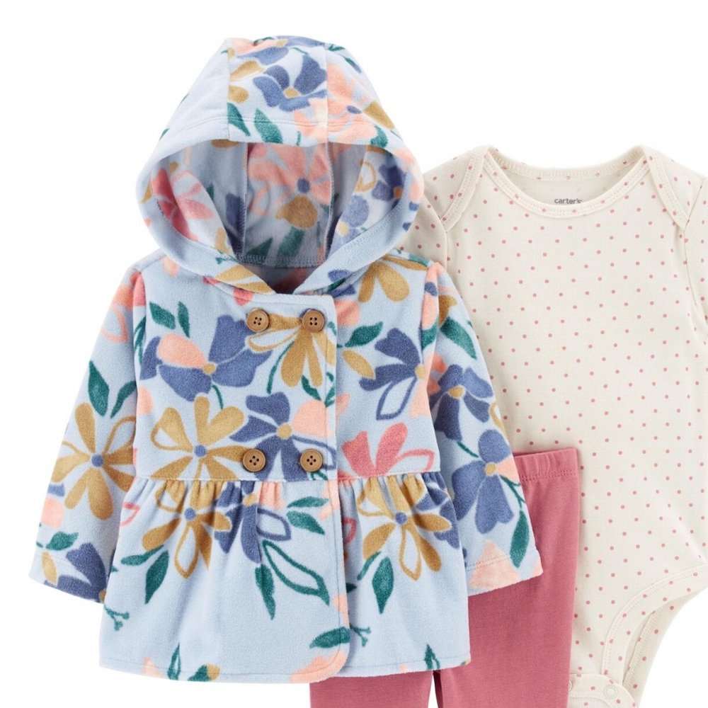 Floral Little Jacket size 18 months